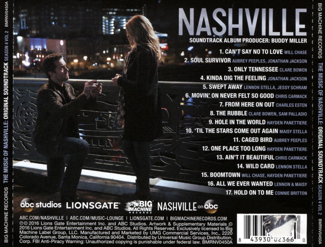 Music of Nashville: Season 4, Vol. 2 [Target Exclusive] cover art