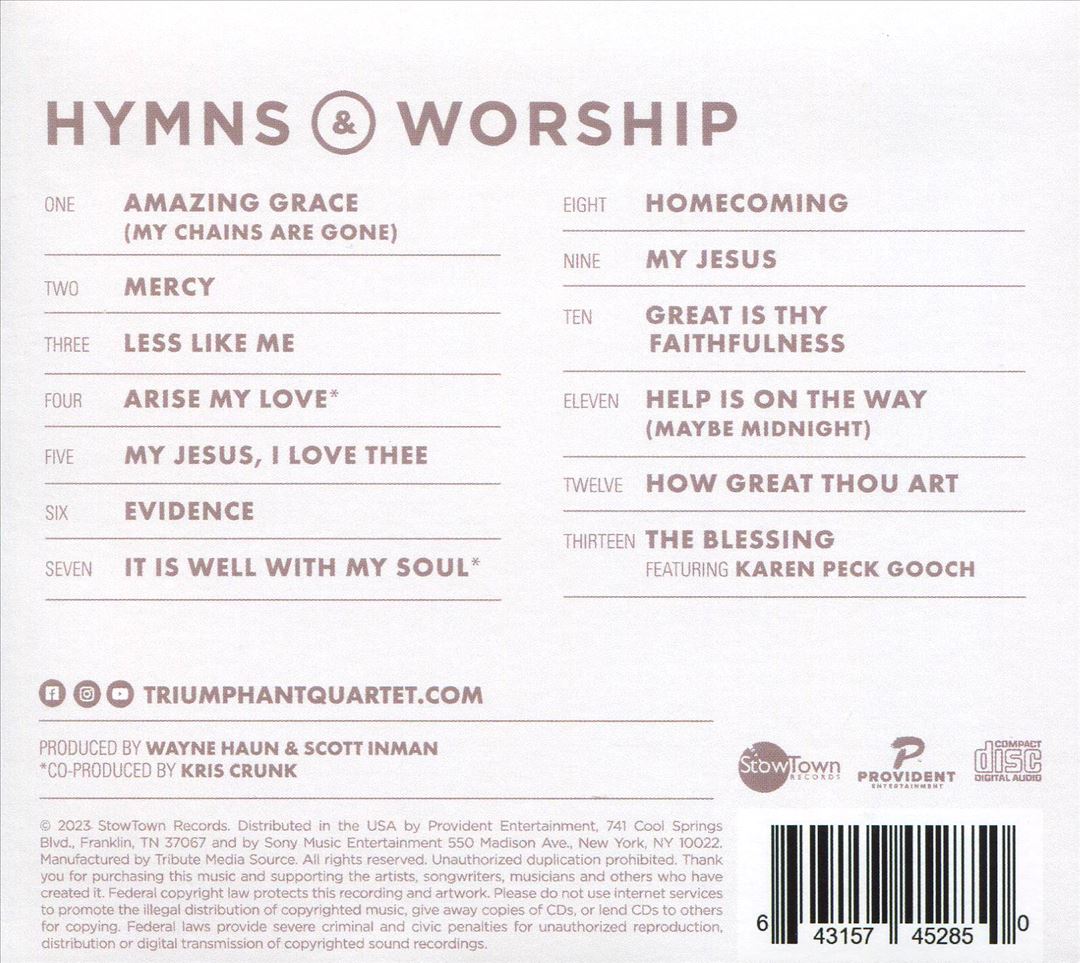 Hymns & Worship cover art