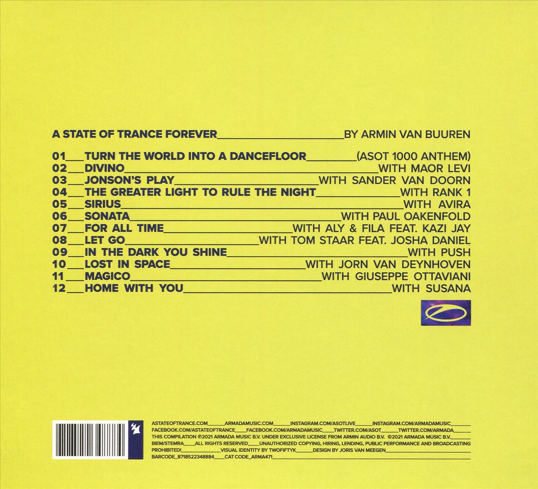 State of Trance Forever cover art