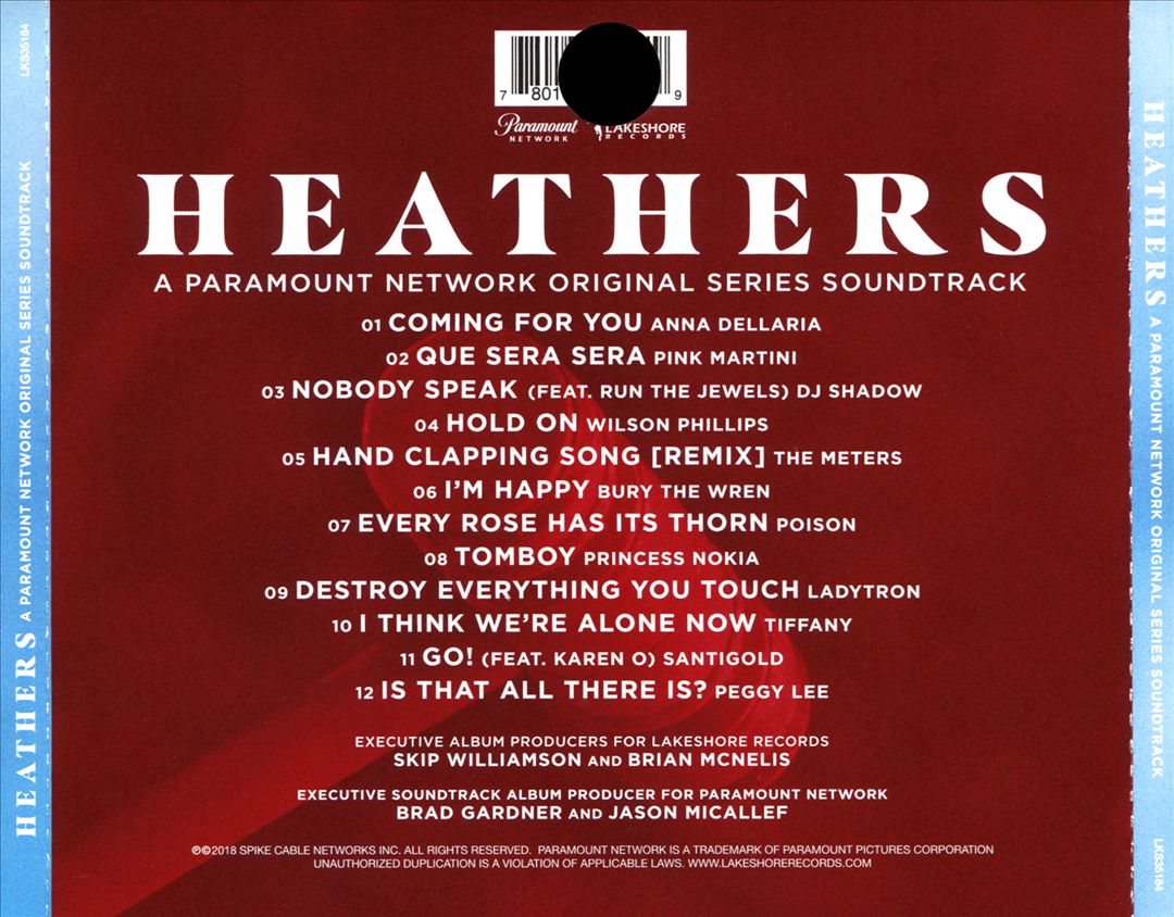Heathers [Original TV Soundtrack] cover art