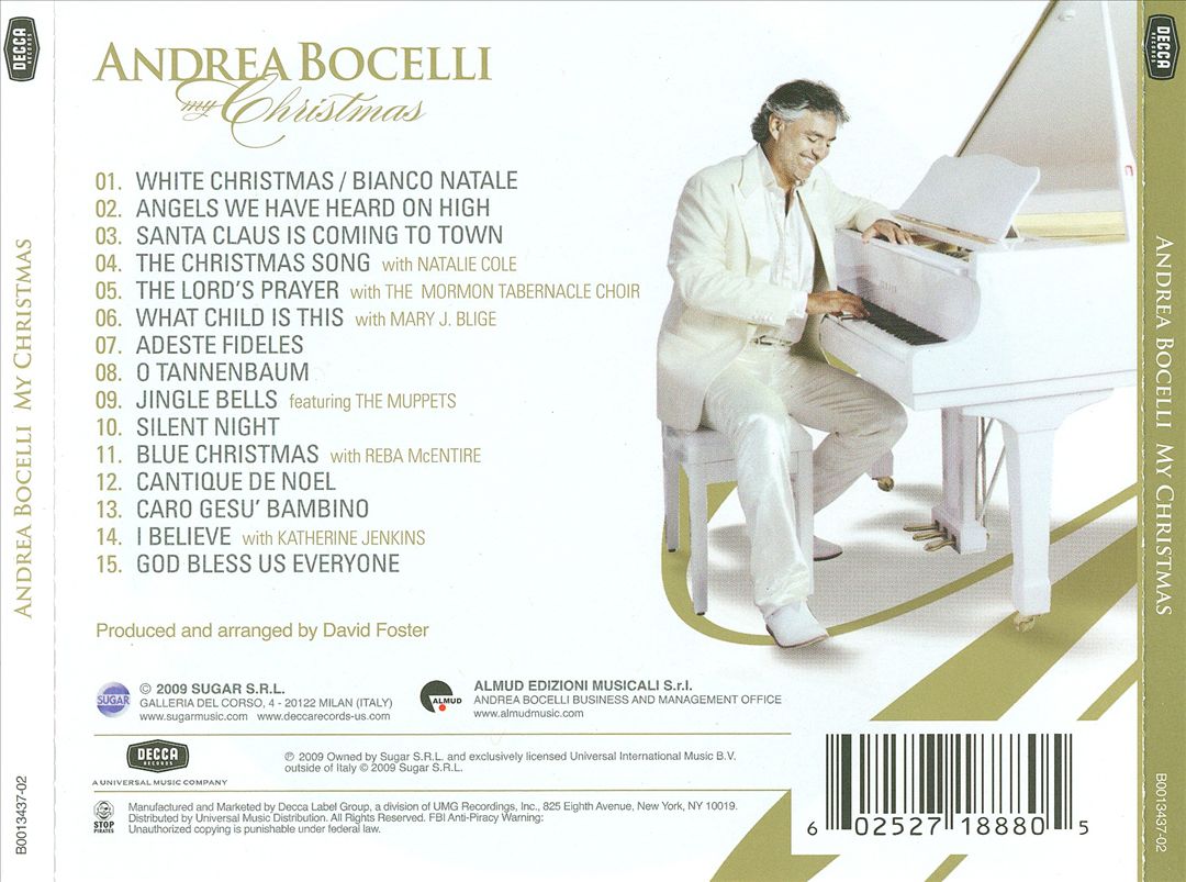 My Christmas cover art