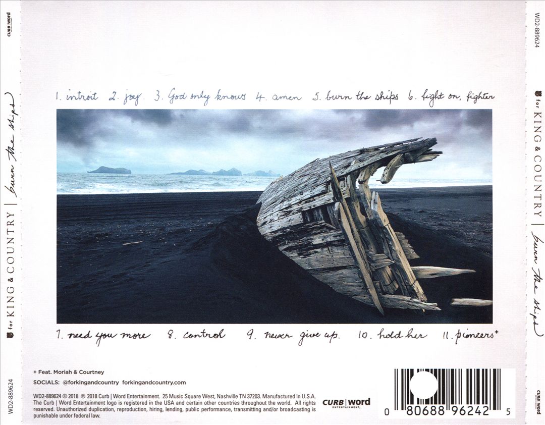 Burn the Ships cover art