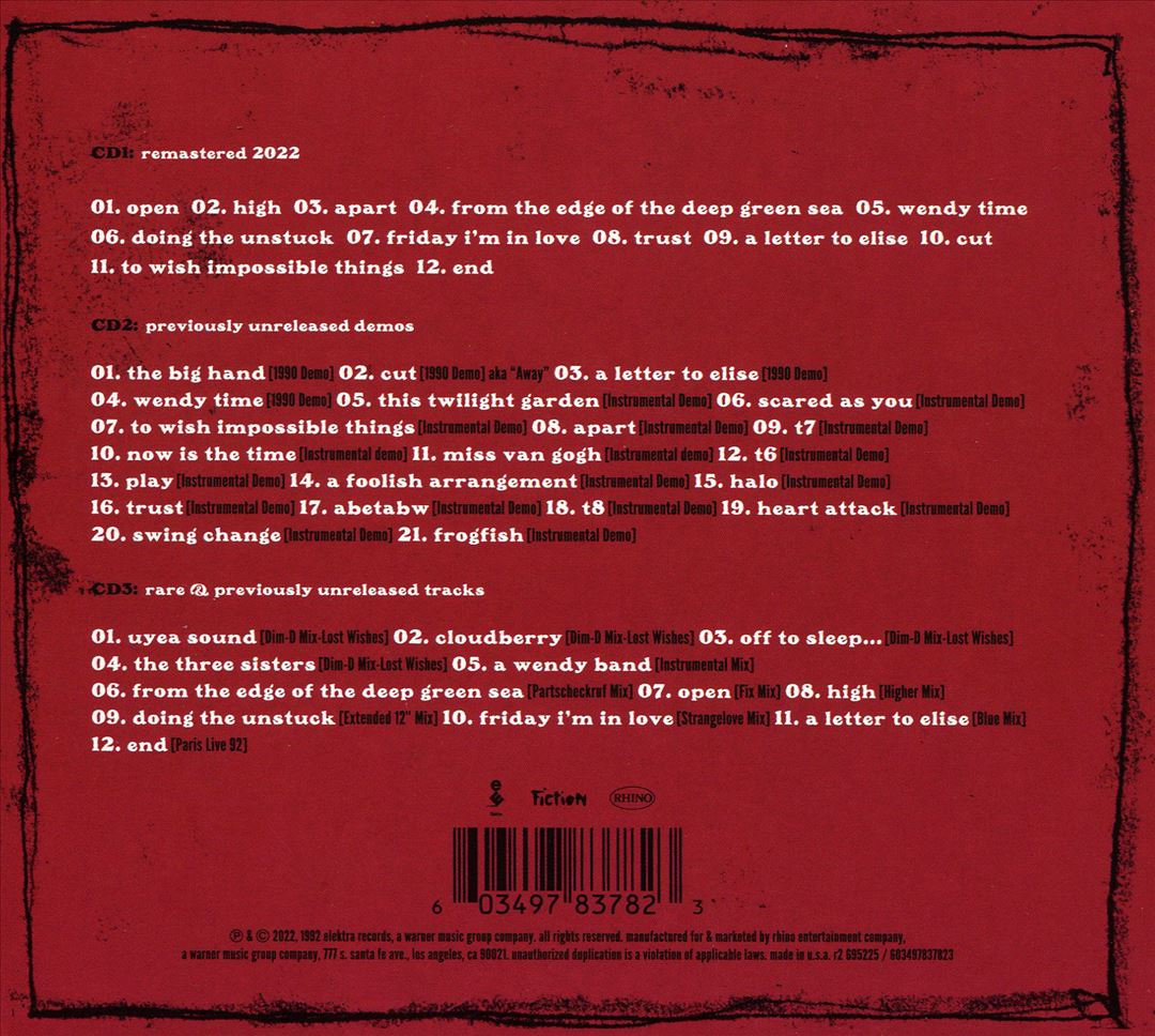 Wish [30th Anniversary Deluxe Edition] cover art