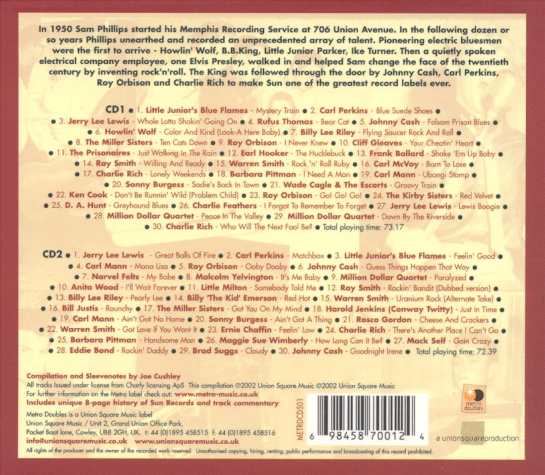 Legendary Story of Sun Records [Metro] cover art