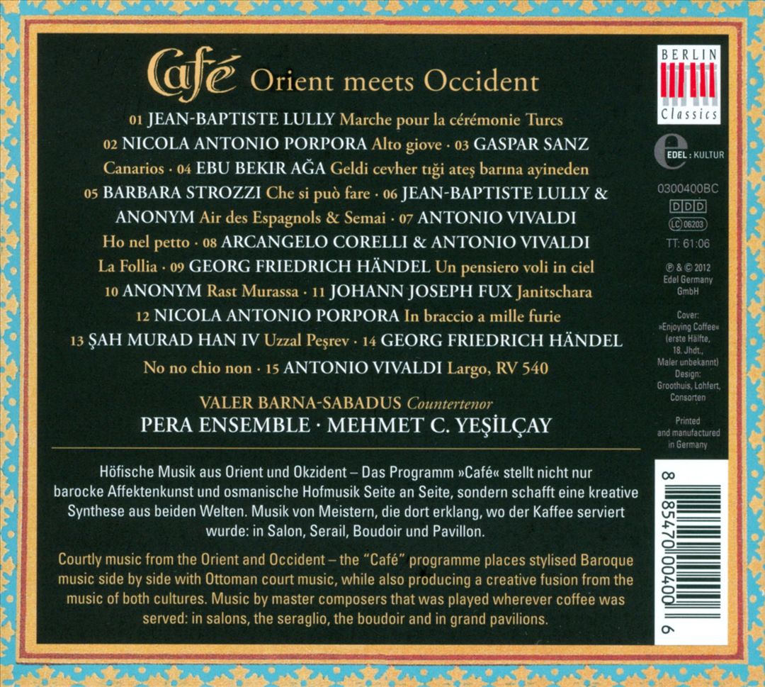 Café: Orient Meets Occident cover art