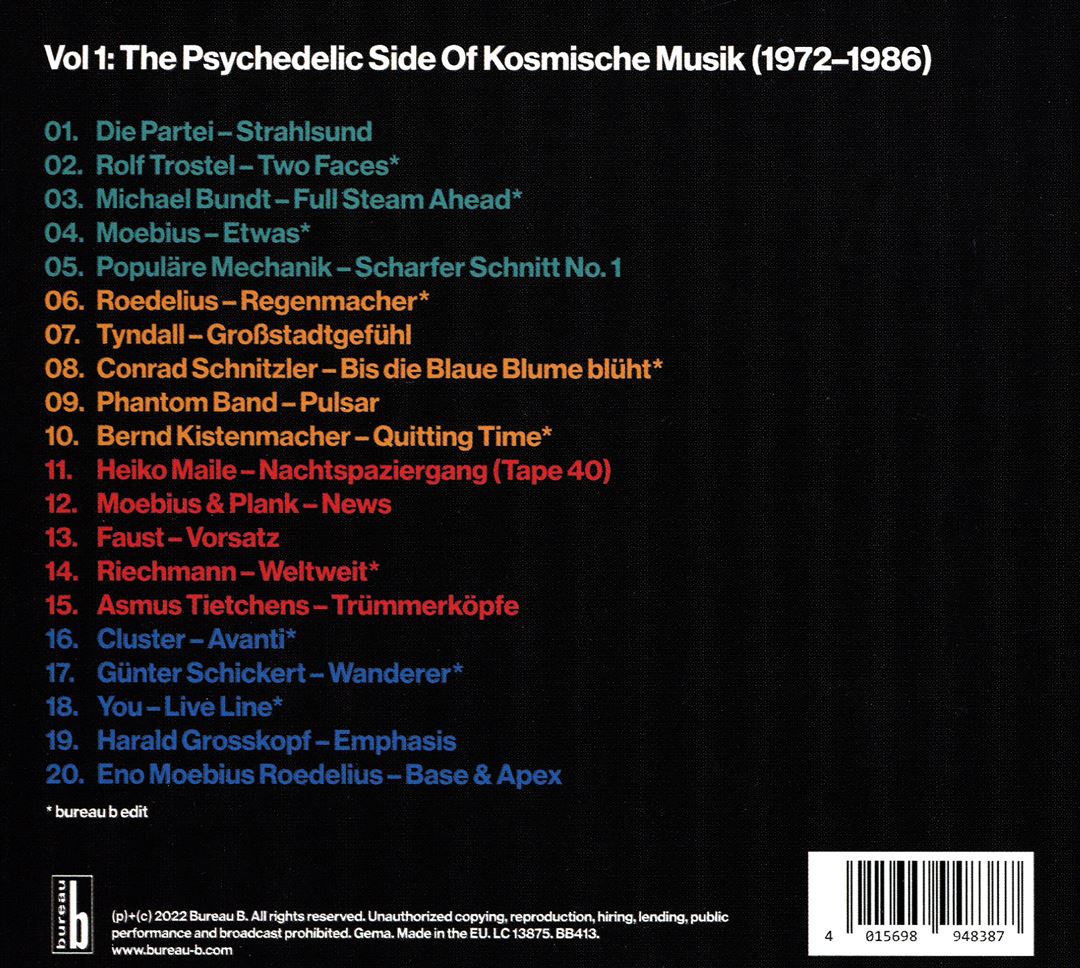 Silberland, Vol. 1: The Psychedelic Side of Kosmische Musik (1972-1986) cover art