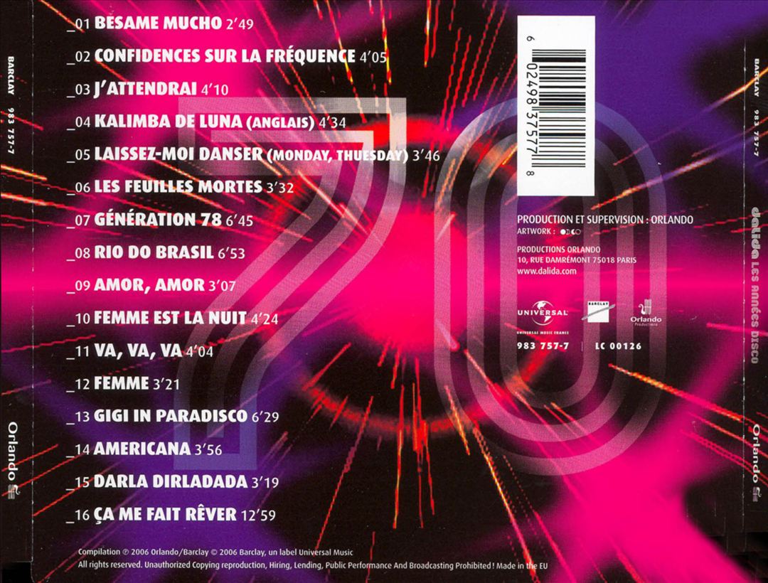 Annees Disco cover art