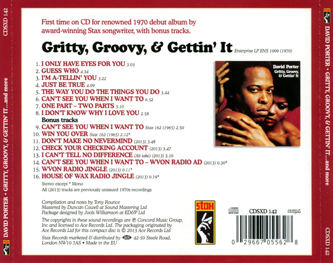 Gritty, Groovy, & Gettin' It cover art