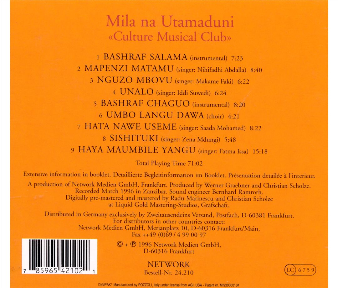 Spices of Zanzibar cover art