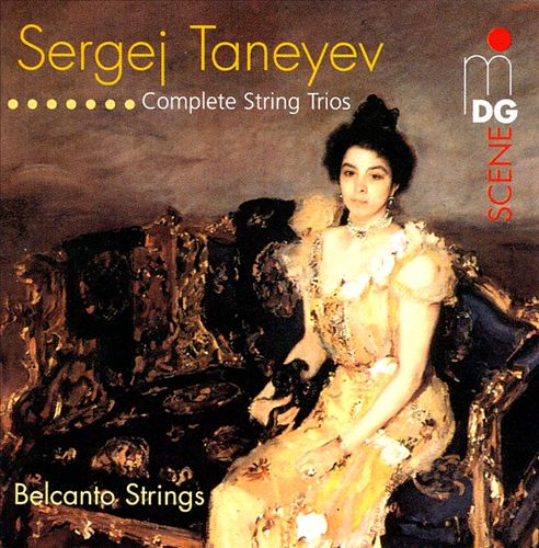 Sergej Taneyev: Complete String Trios cover art