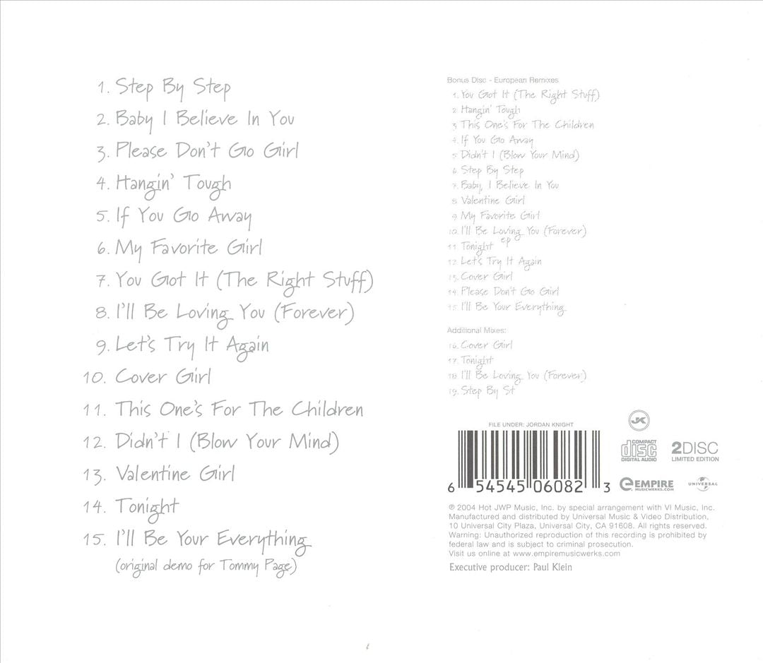 Performs New Kids on the Block: The Remix Album cover art