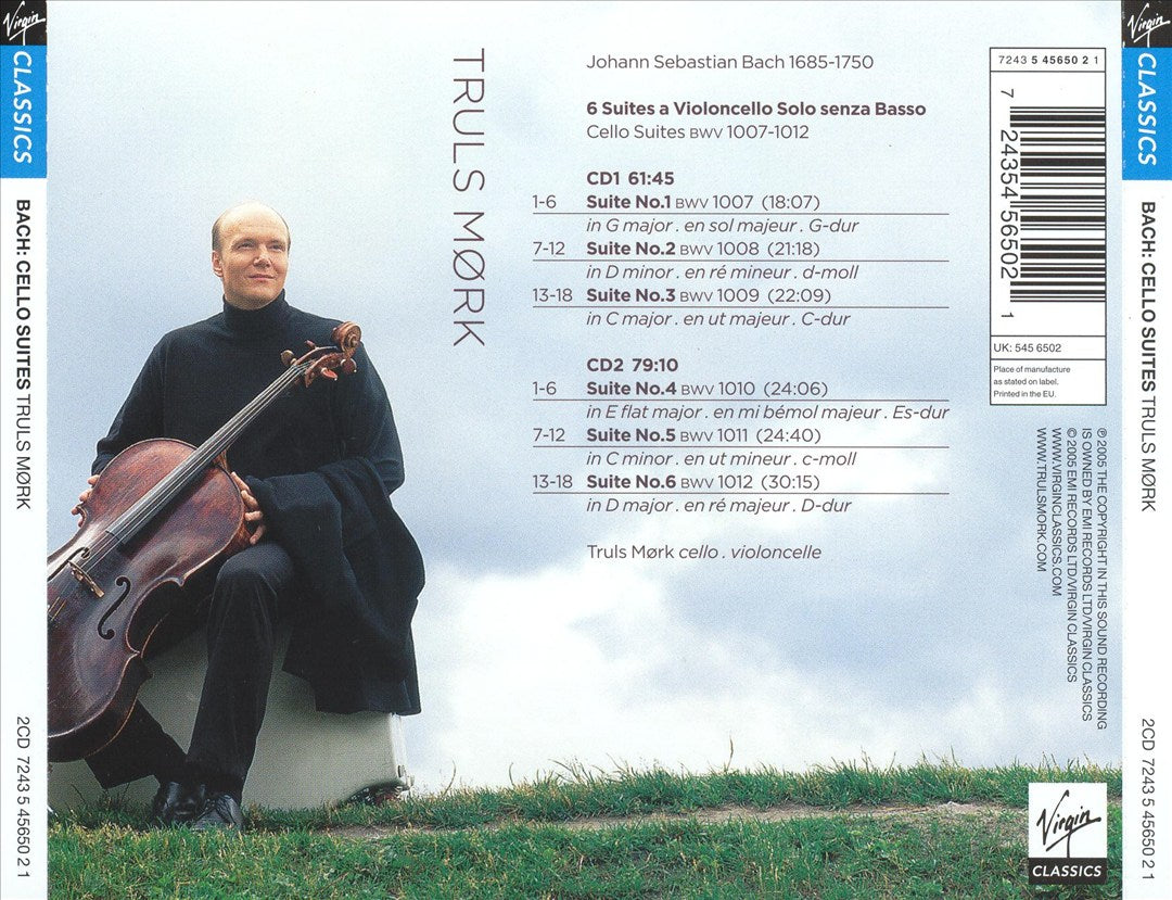 Bach: Cello Suites cover art