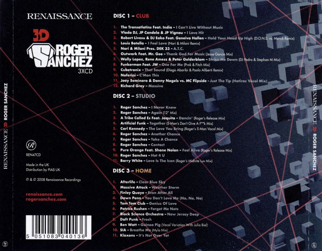Renaissance 3D cover art