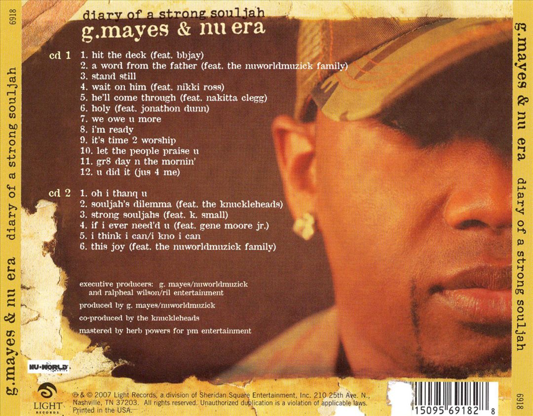 Diary of a Strong Souljah cover art