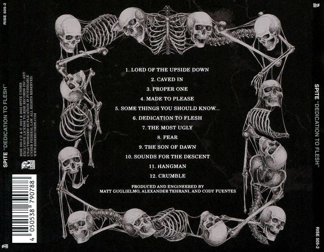 Dedication To Flesh cover art