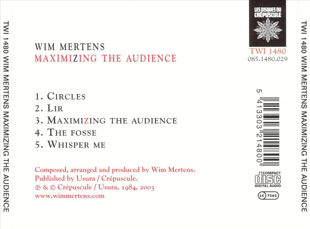Maximizing the Audience cover art