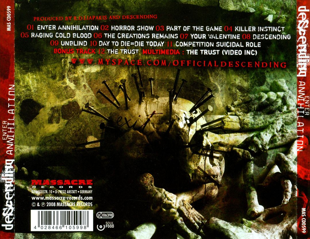 Enter Annihilation cover art