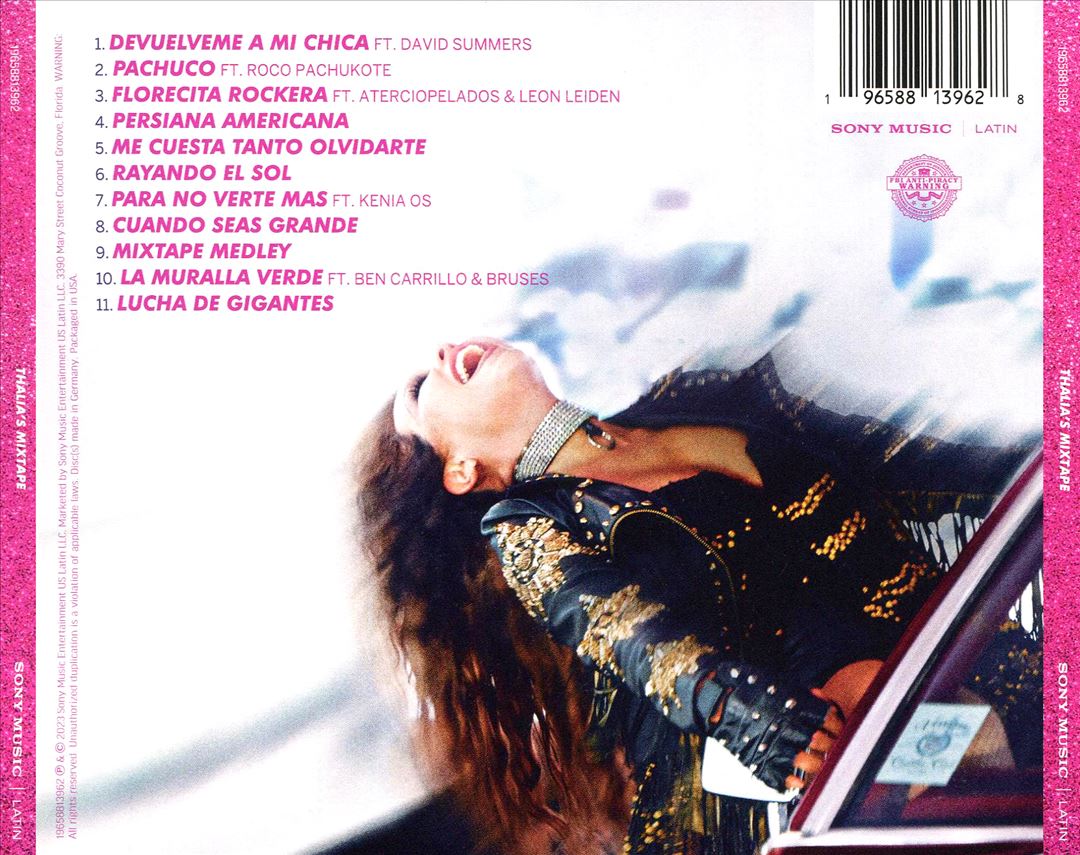 Thalía's Mixtape cover art