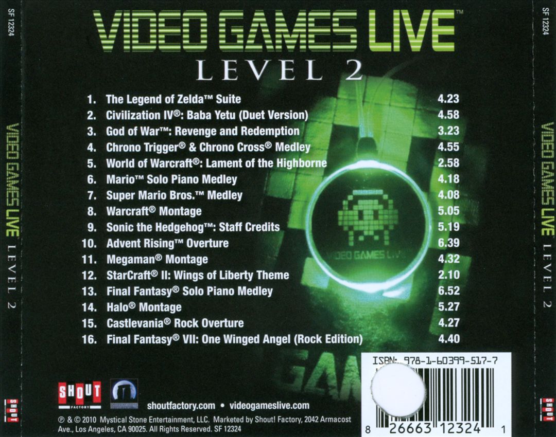 Video Games Live: Level 2 cover art