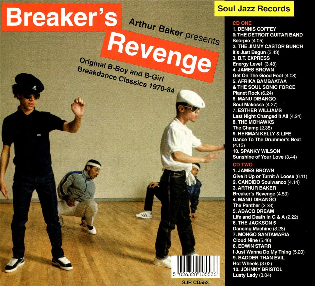 Arthur Baker Presents: Breaker's Revenge: Original B-Boy and B-Girl Breakdance Classics 1970-1984 cover art
