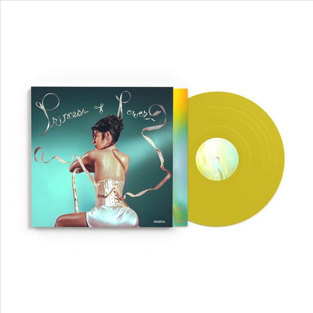 PRINCESS OF POWER [Butterfly Yellow LP] cover art