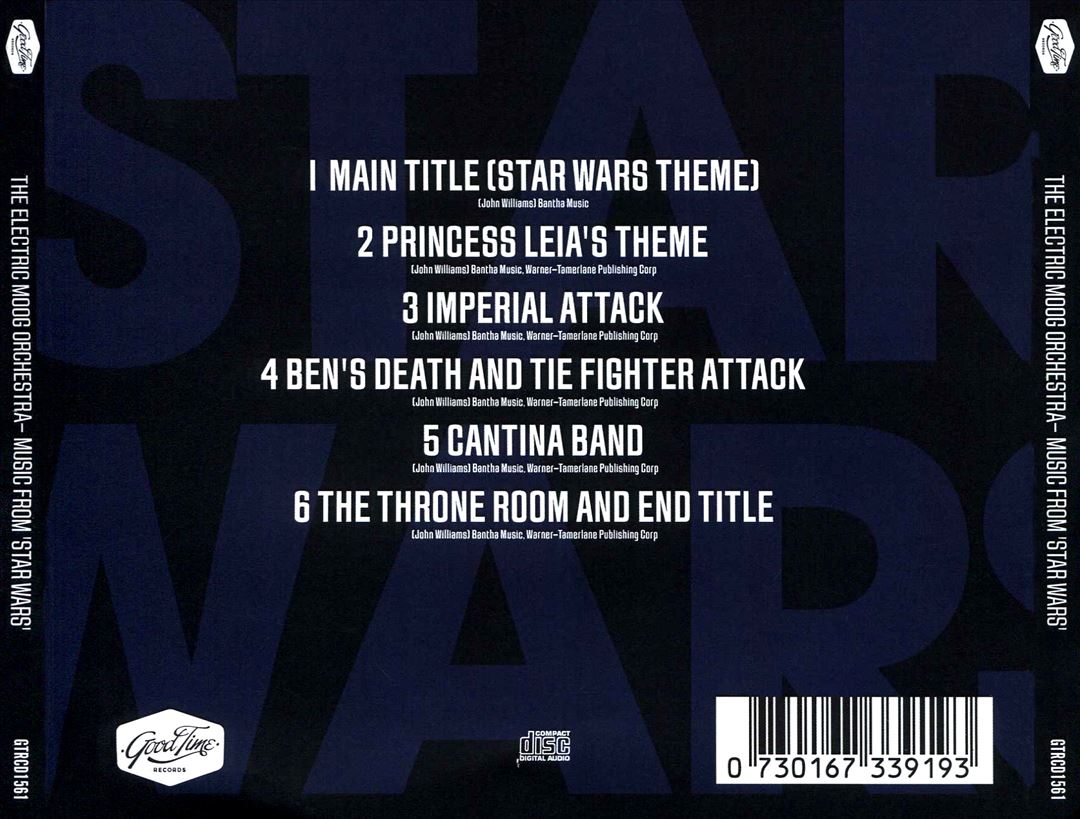 Music From Star Wars cover art