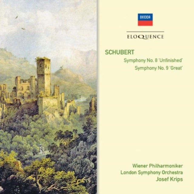 Schubert: Symphonies Nos. 8 & 9 cover art
