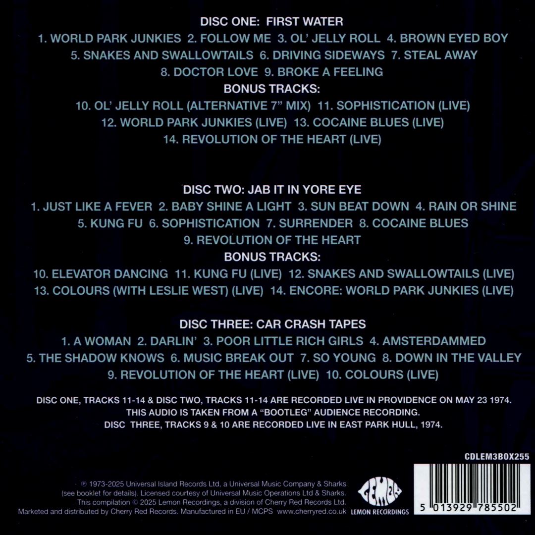 Car Crash Supergroup: The Island Years 1973-1974 cover art