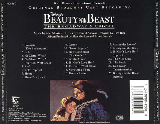 Beauty and the Beast [Original Broadway Cast Recording] [Special Edition] cover art