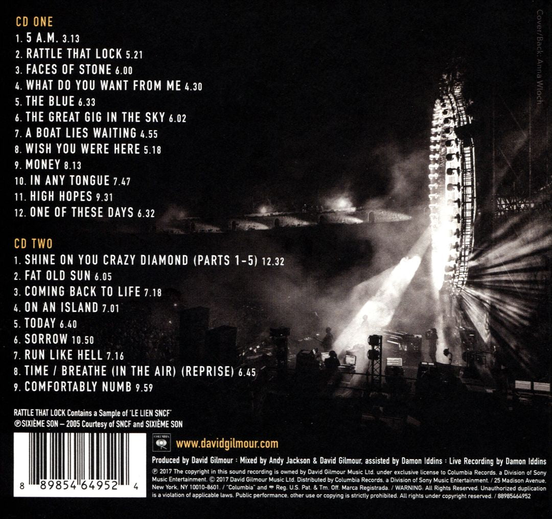 Live at Pompeii cover art