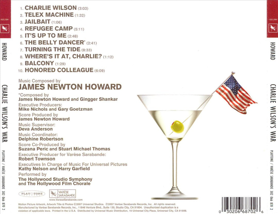 Charlie Wilson's War [Original Motion Picture Soundtrack] cover art