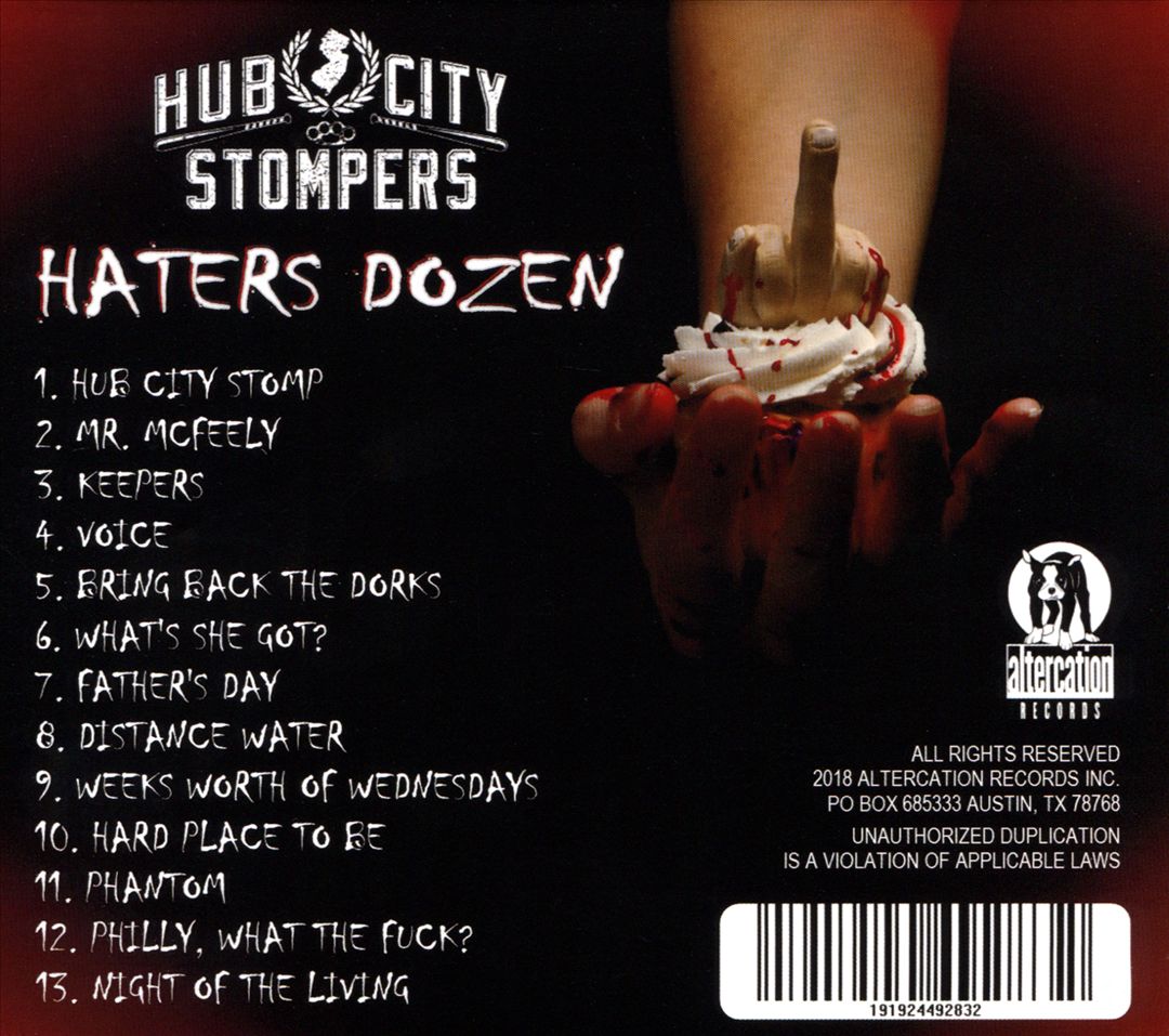 Hater's Dozen cover art