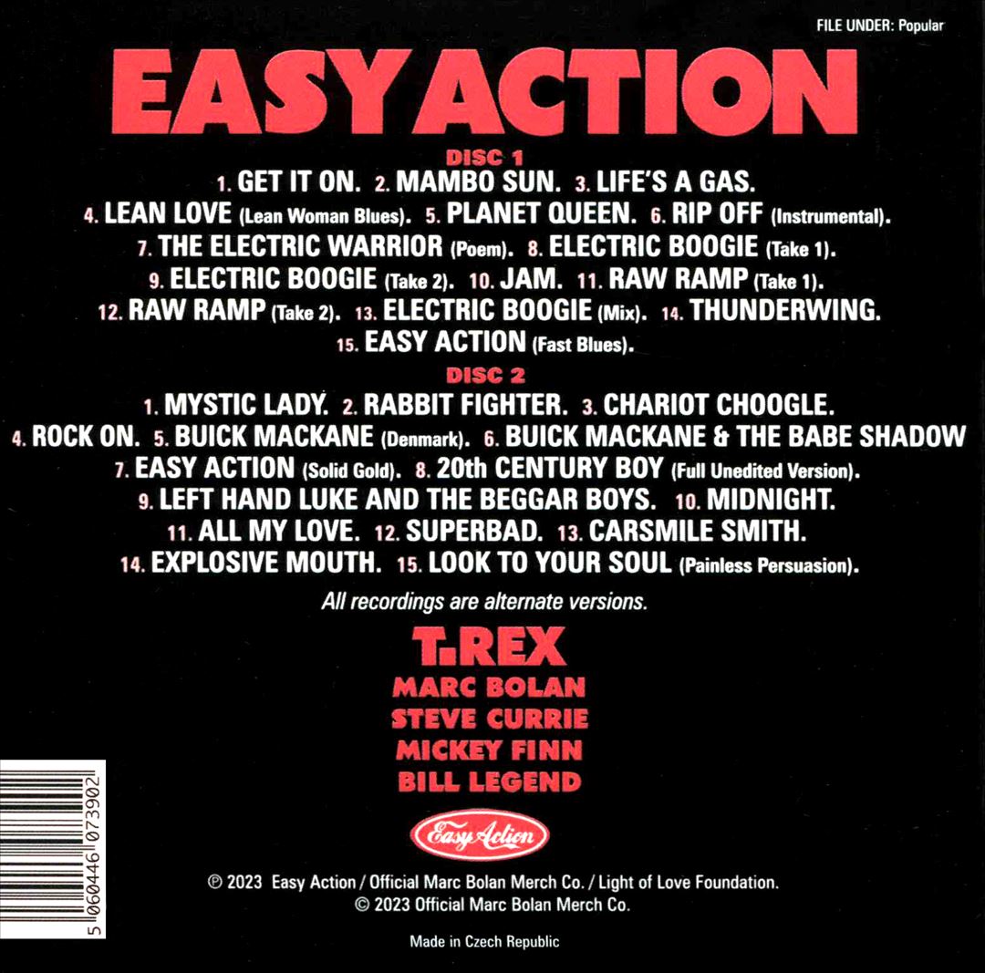 Easy Action cover art