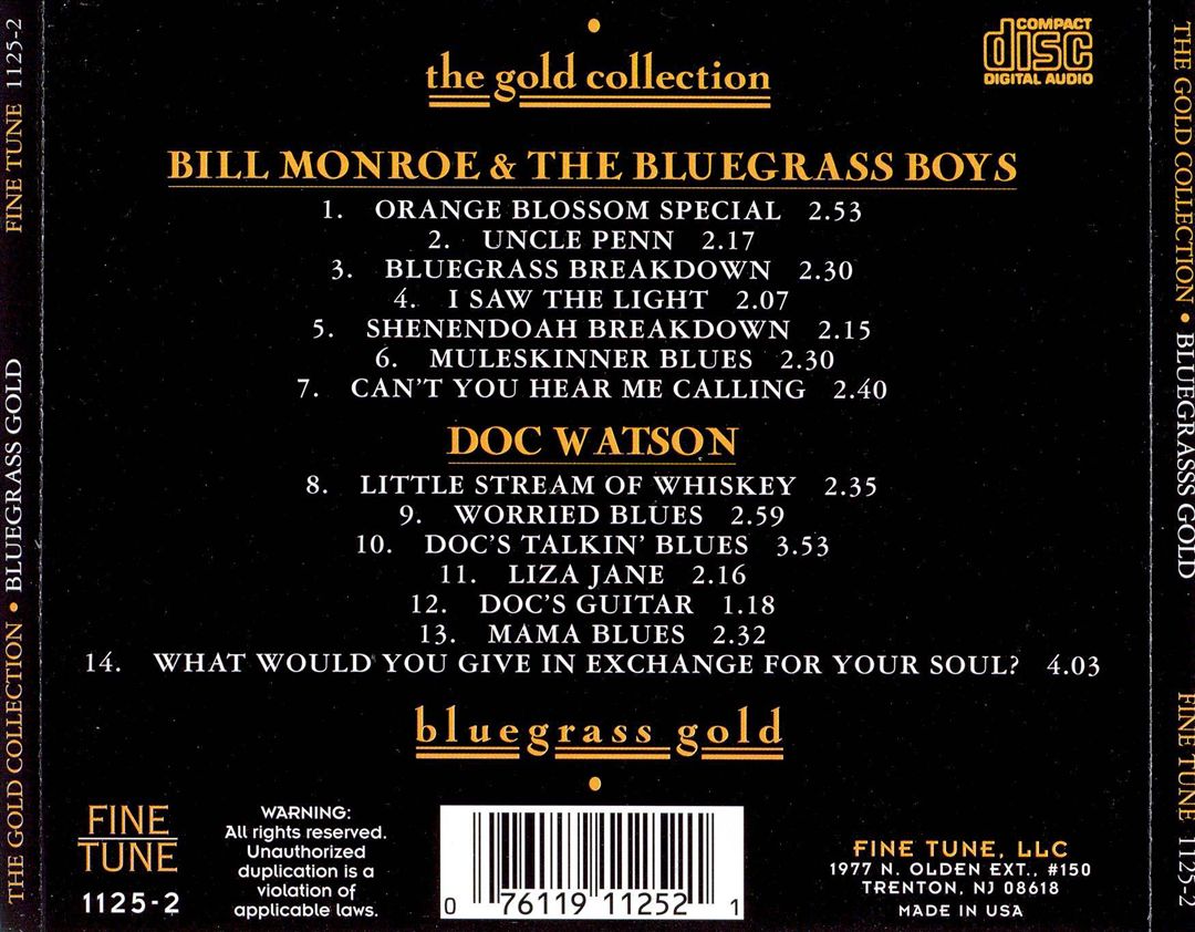 Bluegrass: The Gold Collection cover art