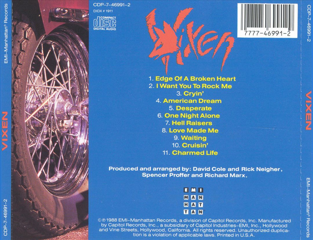 Vixen cover art