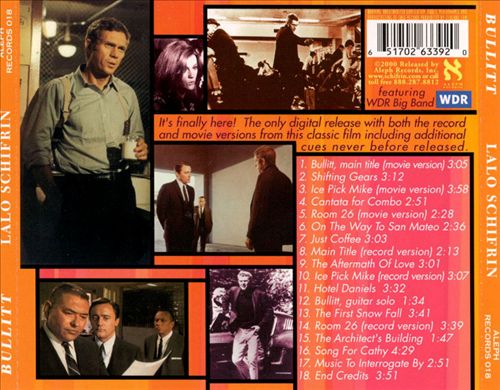 Bullitt [Re-Recording] cover art