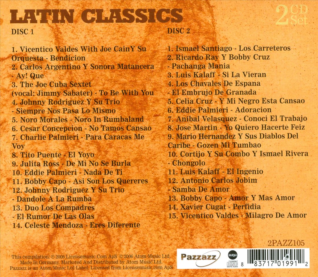 Latin Classics, Vol. 3 cover art