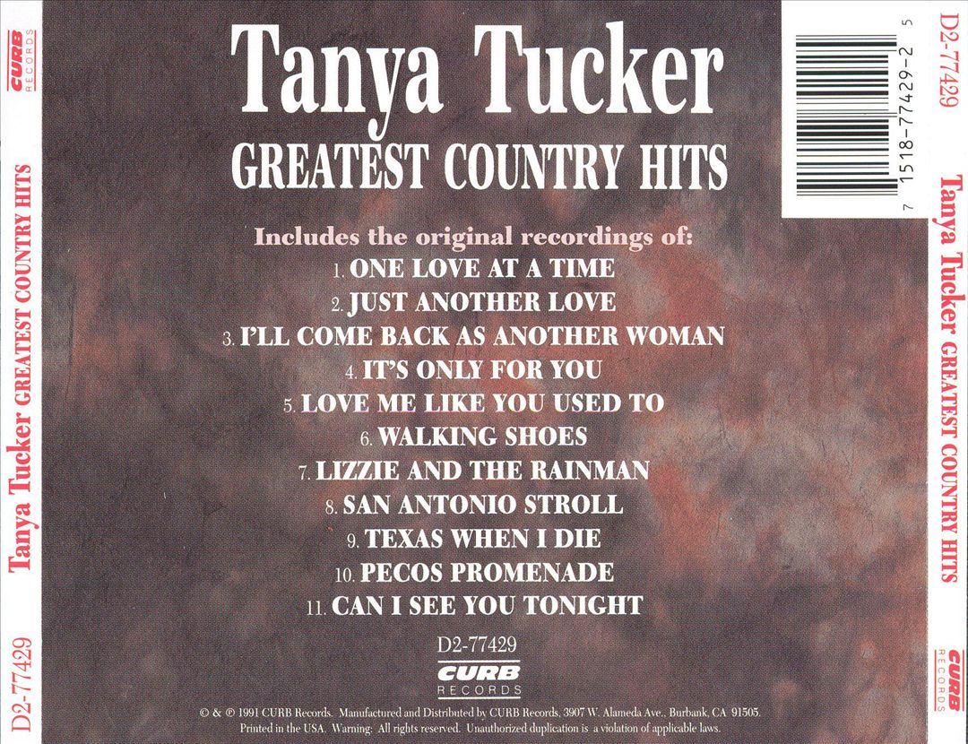 Greatest Country Hits cover art