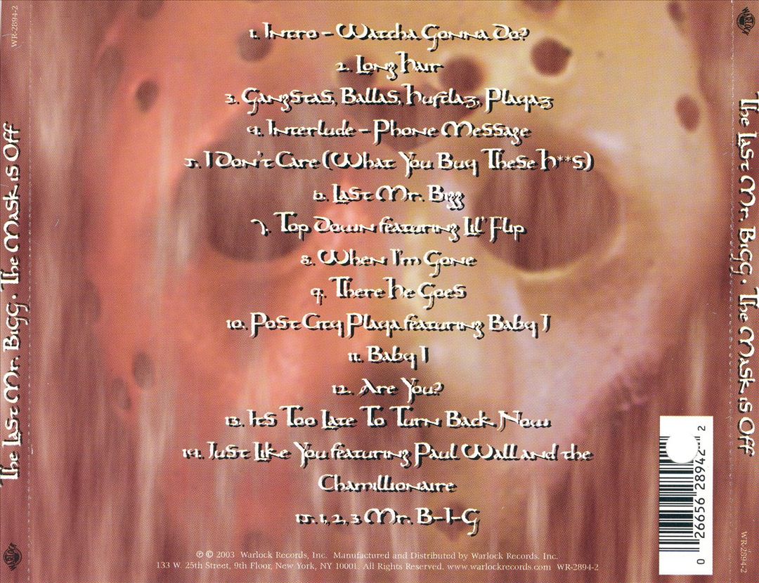 Mask Is Off cover art