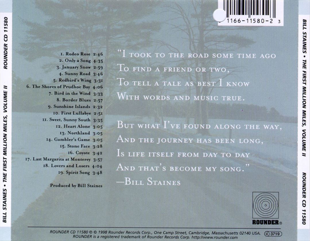 First Million Miles, Vol. 2 cover art