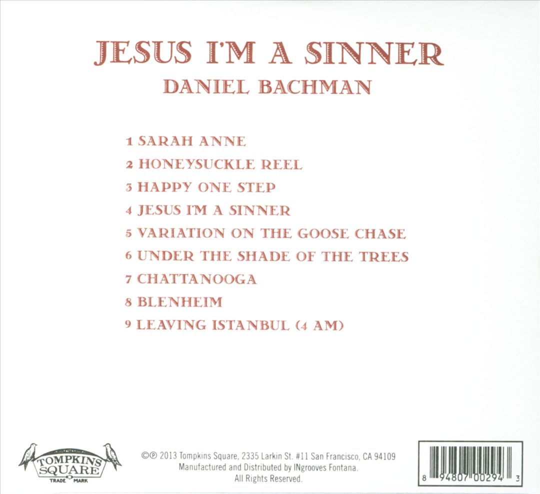 Jesus I'm a Sinner cover art