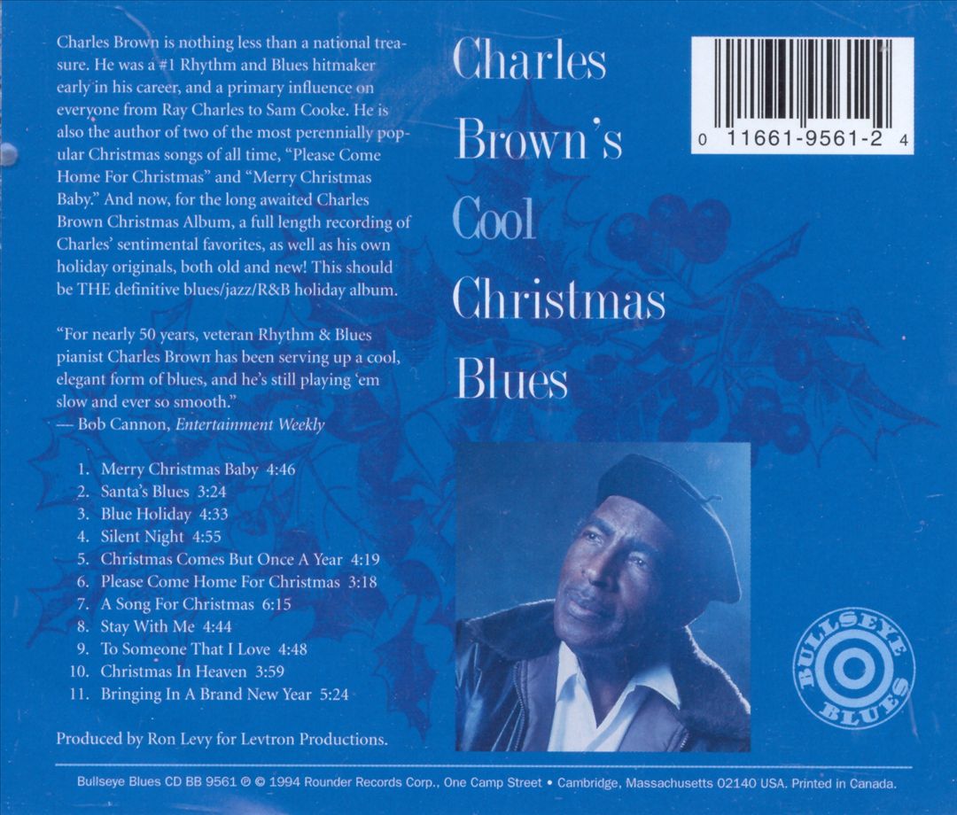 Charles Brown's Cool Christmas Blues cover art