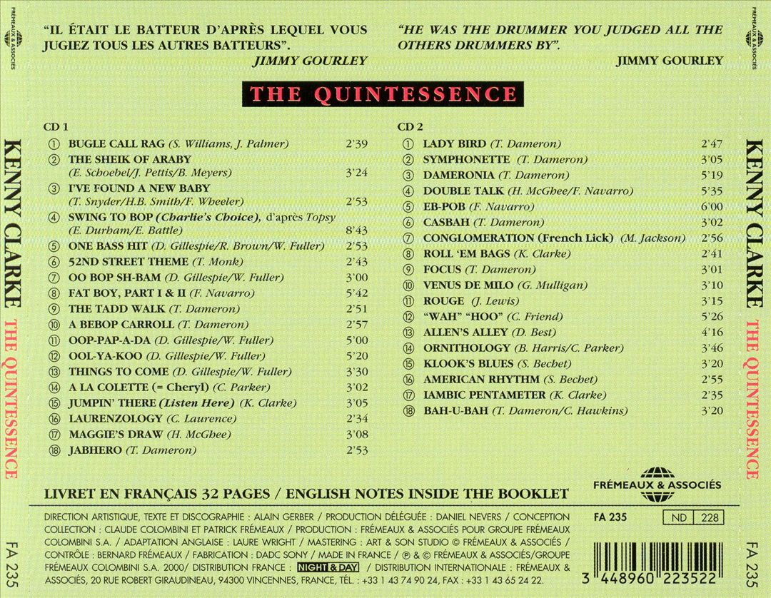 Quintessence: Stockholm - New York - Paris 1939-1949 cover art
