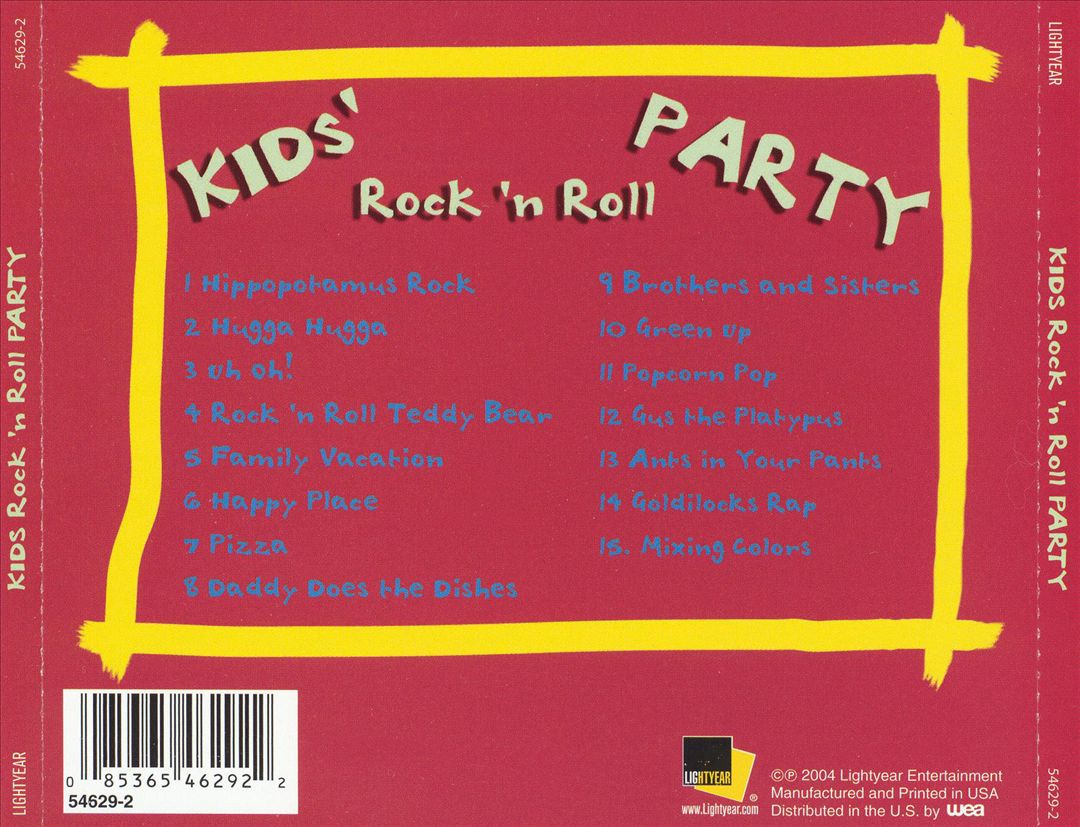 Kids Rock 'N Roll Party cover art