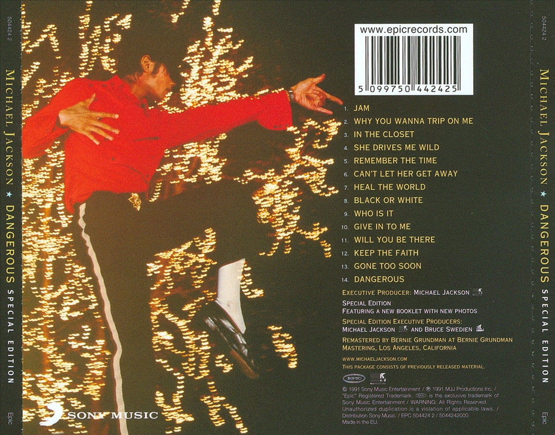 Dangerous [Special Edition] cover art
