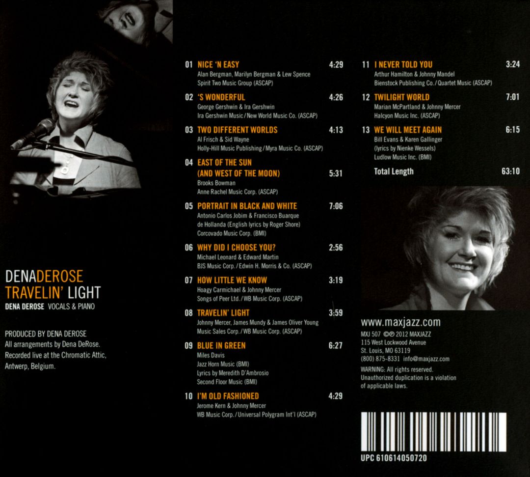 Travelin' Light cover art