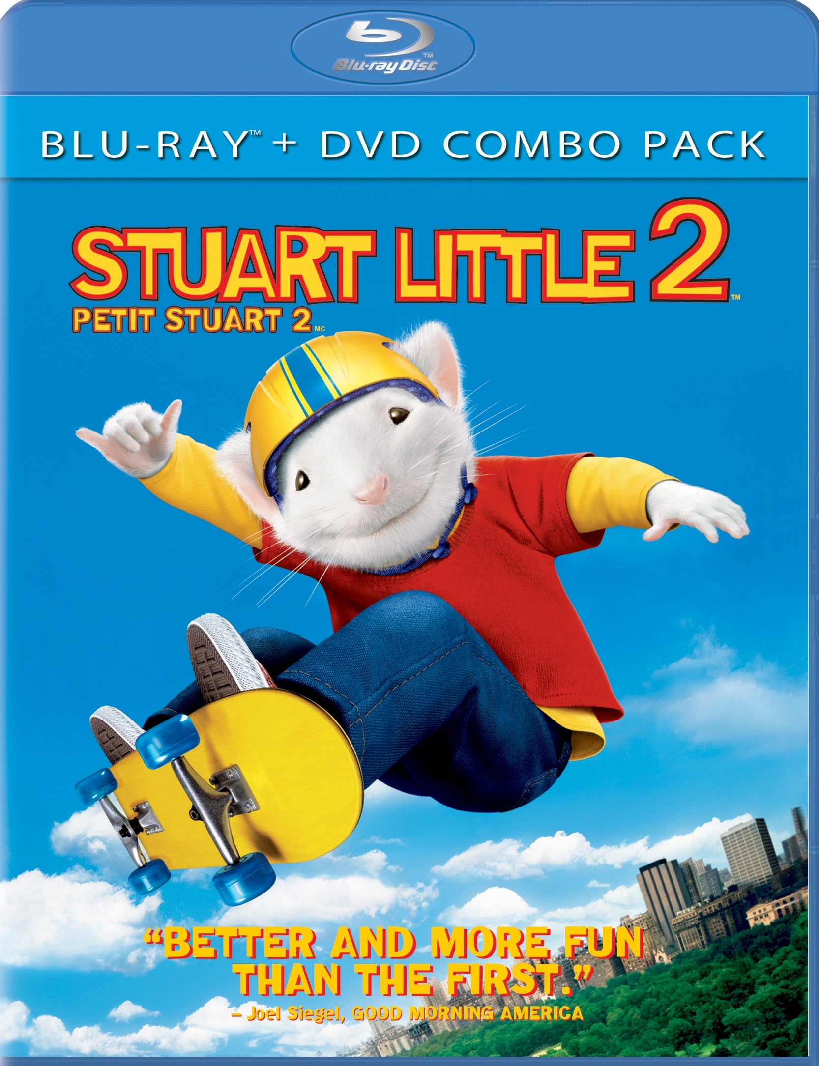 Stuart Little 2 [Blu-ray/DVD] [Bilingual] cover art