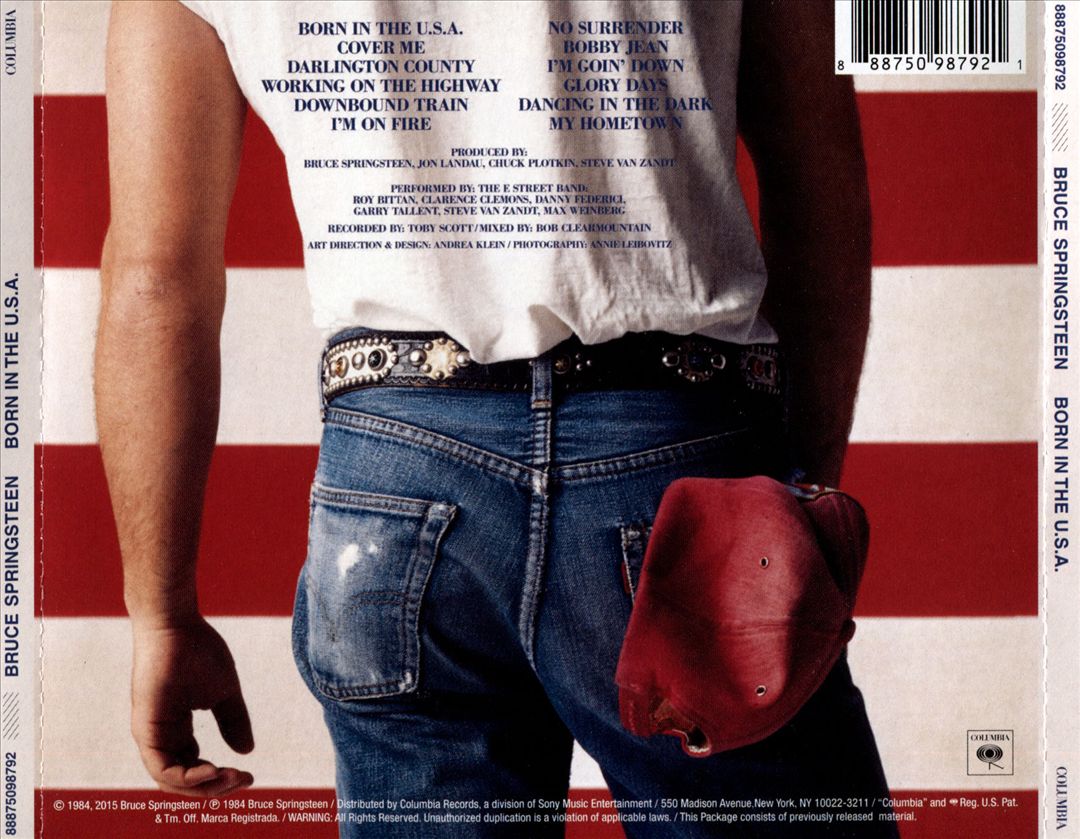 Born in the U.S.A. cover art