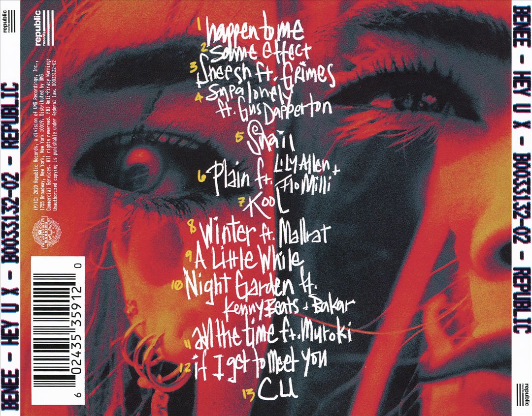Hey U X cover art