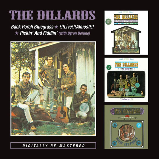 Back Porch Bluegrass/Live!!! Almost!!!/Pickin' and Fiddlin' with Byron Berline cover art
